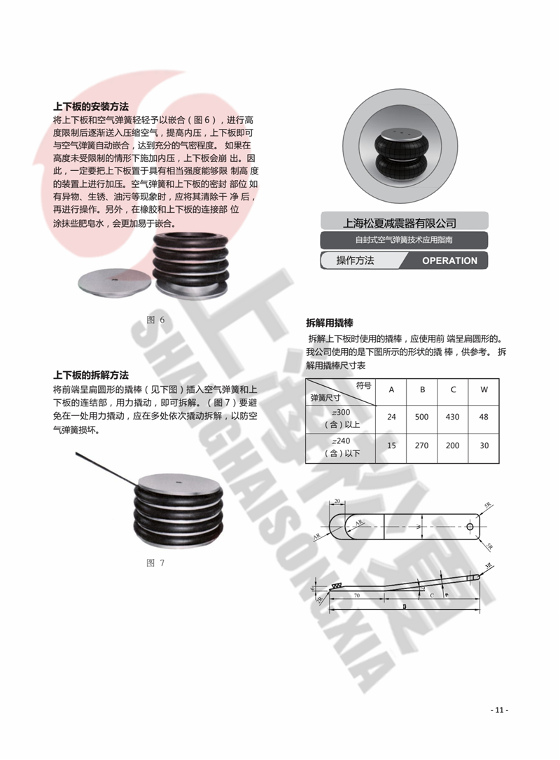 ZF-120-2高速?zèng)_床空氣彈簧